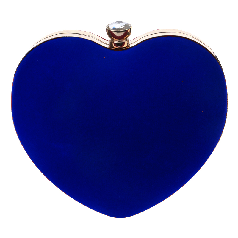 Red Heart Design Women Clutch  - Women Bags Golden recension och pris