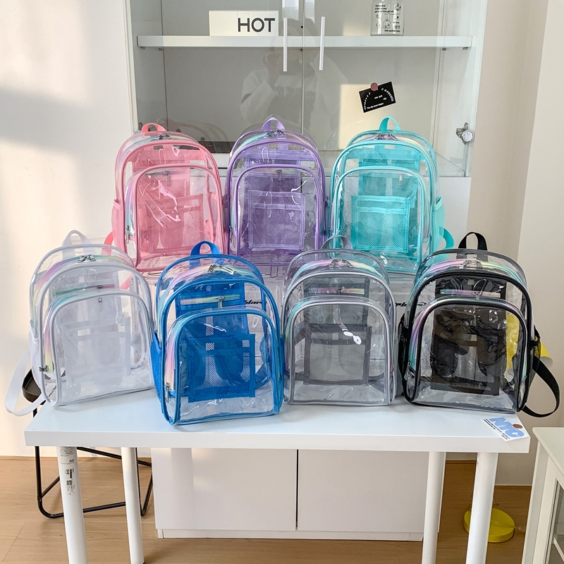 PVC Transparent Zipper Large C - Women Bags For Sale recension och pris
