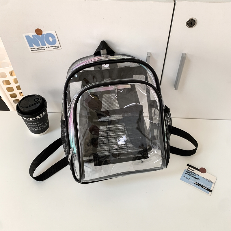 PVC Transparent Zipper Large C - Women Bags For Sale recension och pris