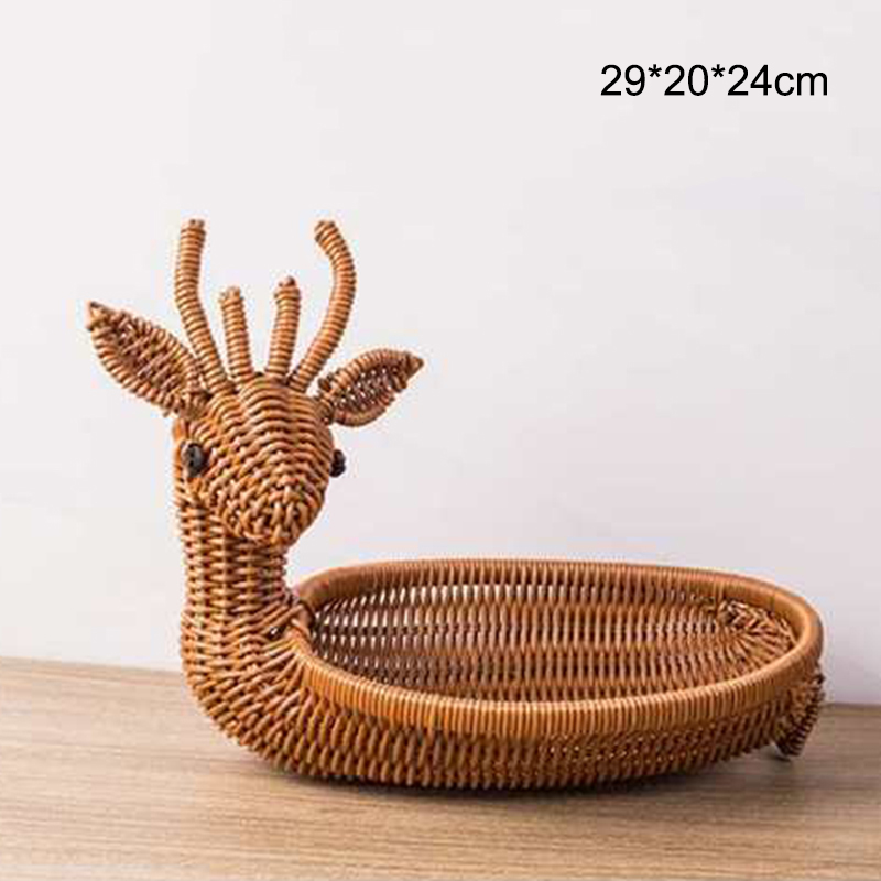 Handwoven Storage Basket Ratta - Basket Bag Wicker recension och pris