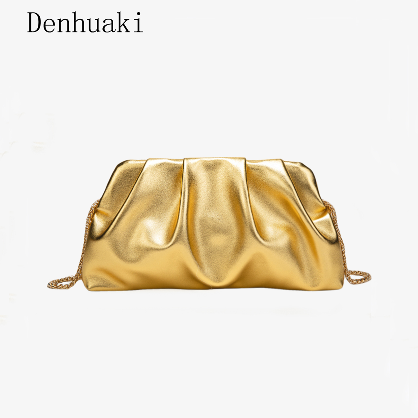 Designer Purses and handbag Go - Women Bags Golden recension och pris