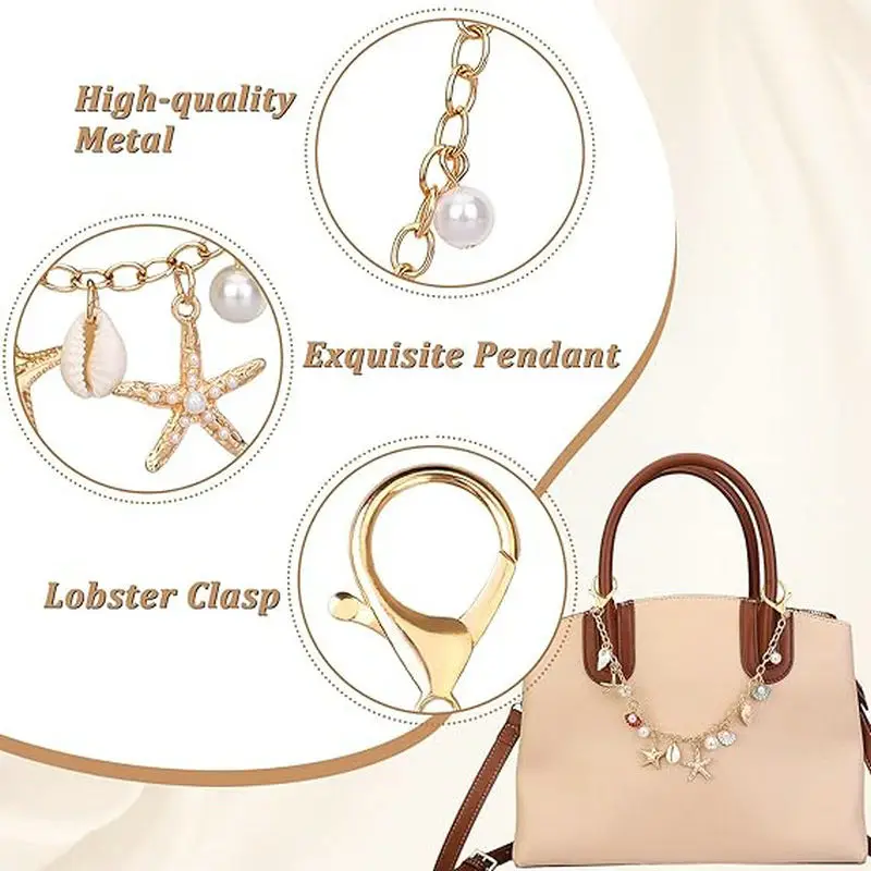 Bag Charms for Handbags Golden - Women Bags Golden recension och pris