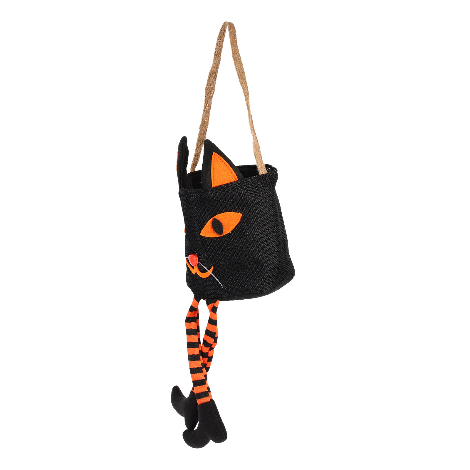 Kids Halloween Candy Bag Cat D - Basket Bag Wicker recension och pris