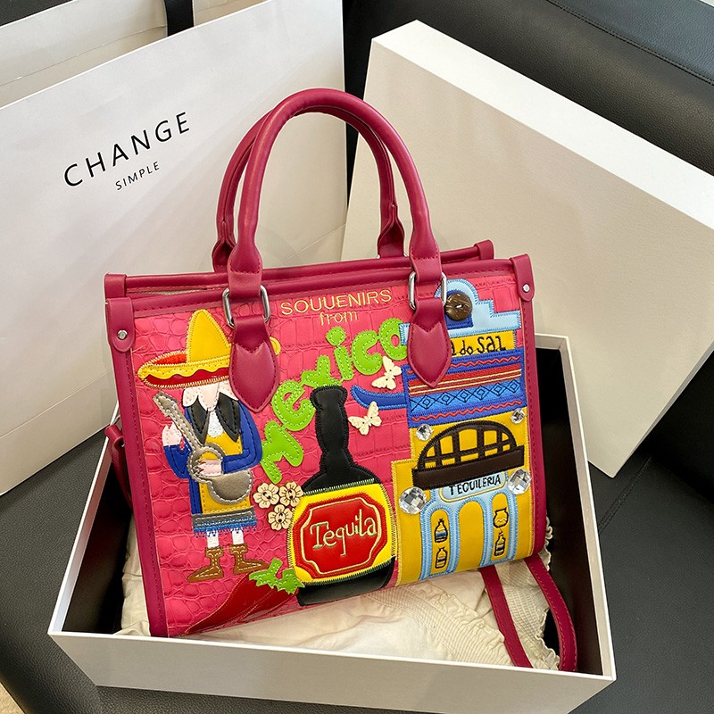 Design Patchwork Zipper 2026 H - Women Bags For Sale recension och pris