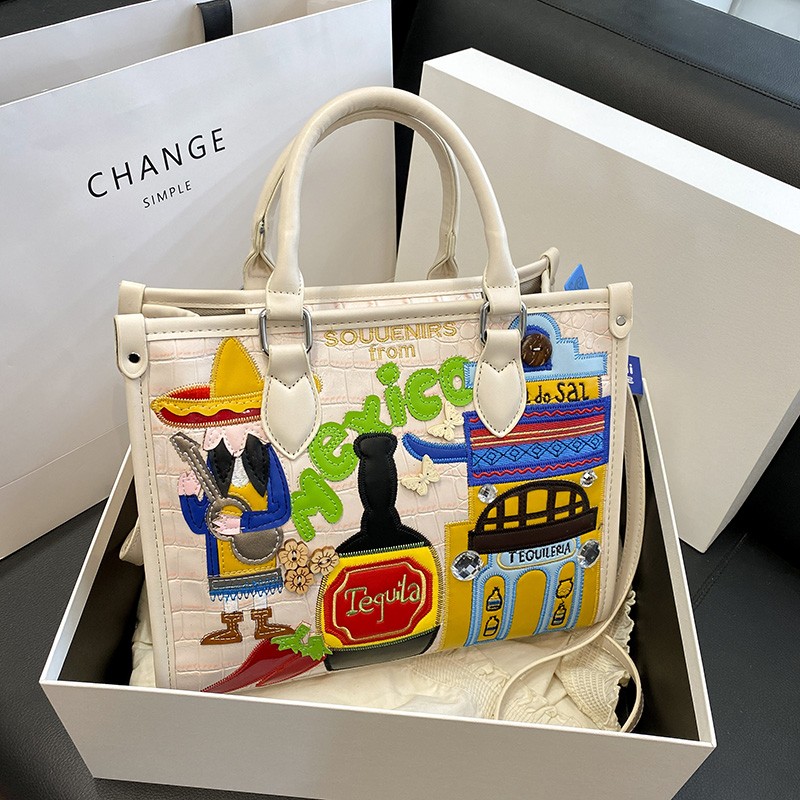 Design Patchwork Zipper 2026 H - Women Bags For Sale recension och pris