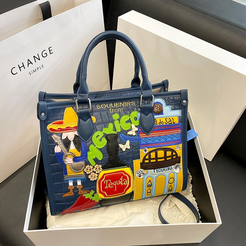 Design Patchwork Zipper 2026 H - Women Bags For Sale recension och pris