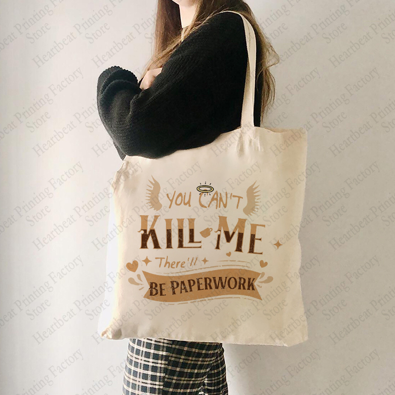 Aziraphale Good Omens Pattern  - Women'S Best Bags For Travel recension och pris