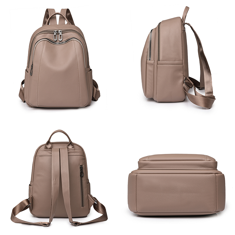 High Quality Leather Backpack  - Women'S Retro Bags recension och pris