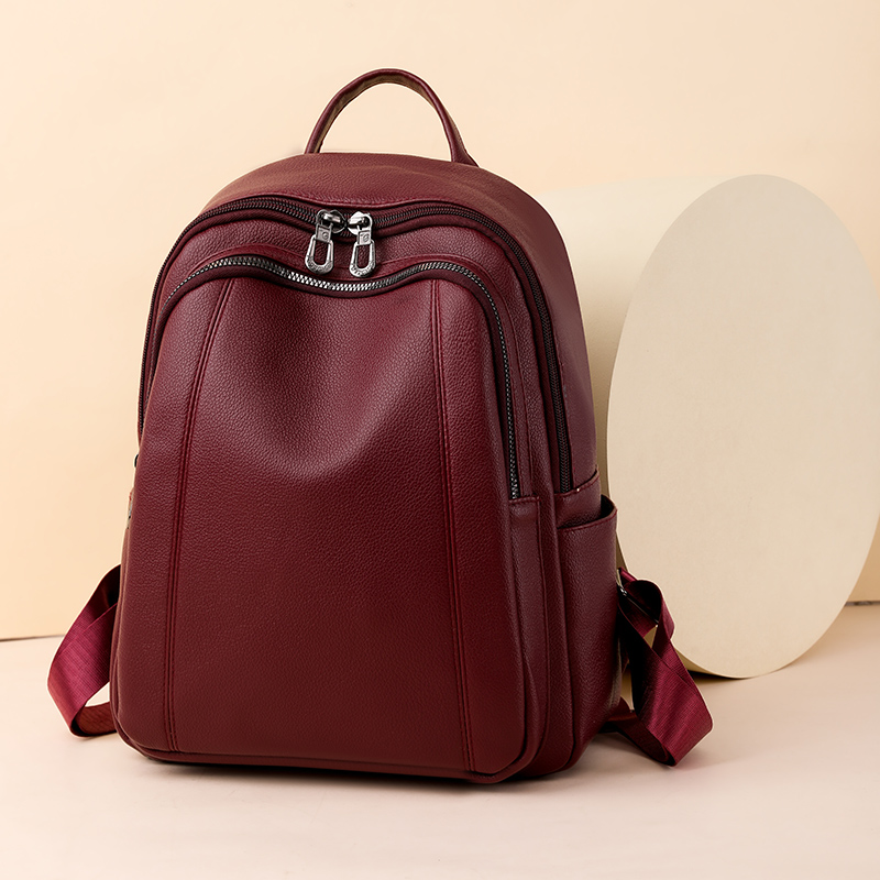 High Quality Leather Backpack  - Women'S Retro Bags recension och pris