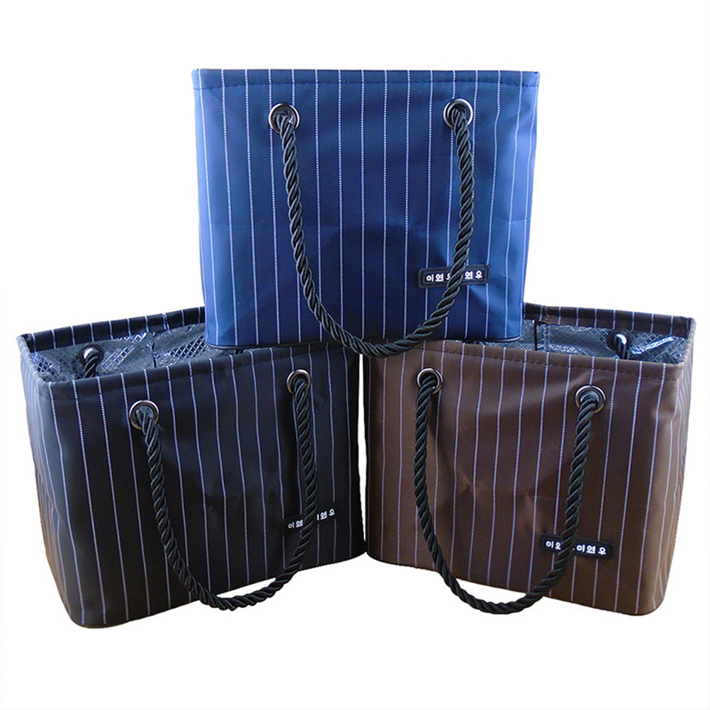 Foldable Waterproof Bath Showe - Basket Bag Wicker recension och pris