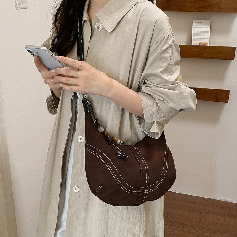 New Niche Faux Suede Shoulder  - Women'S Retro Bags recension och pris