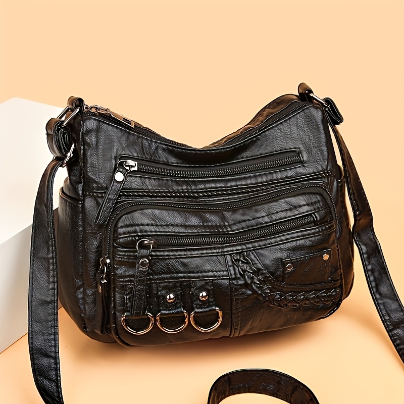 Women'S Large Capacity Shoulde - Women Bags Golden recension och pris