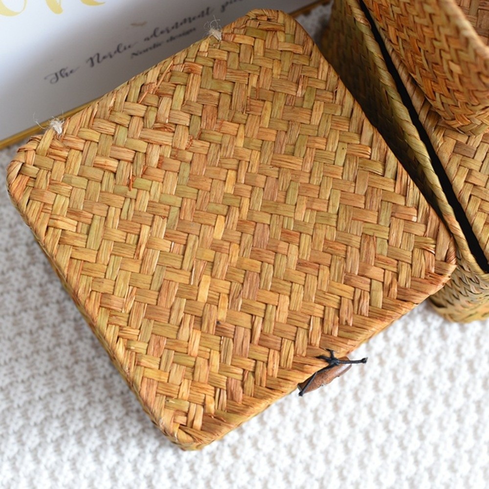 Eco-Friendly Sea Grass Wicker  - Basket Bag Wicker recension och pris