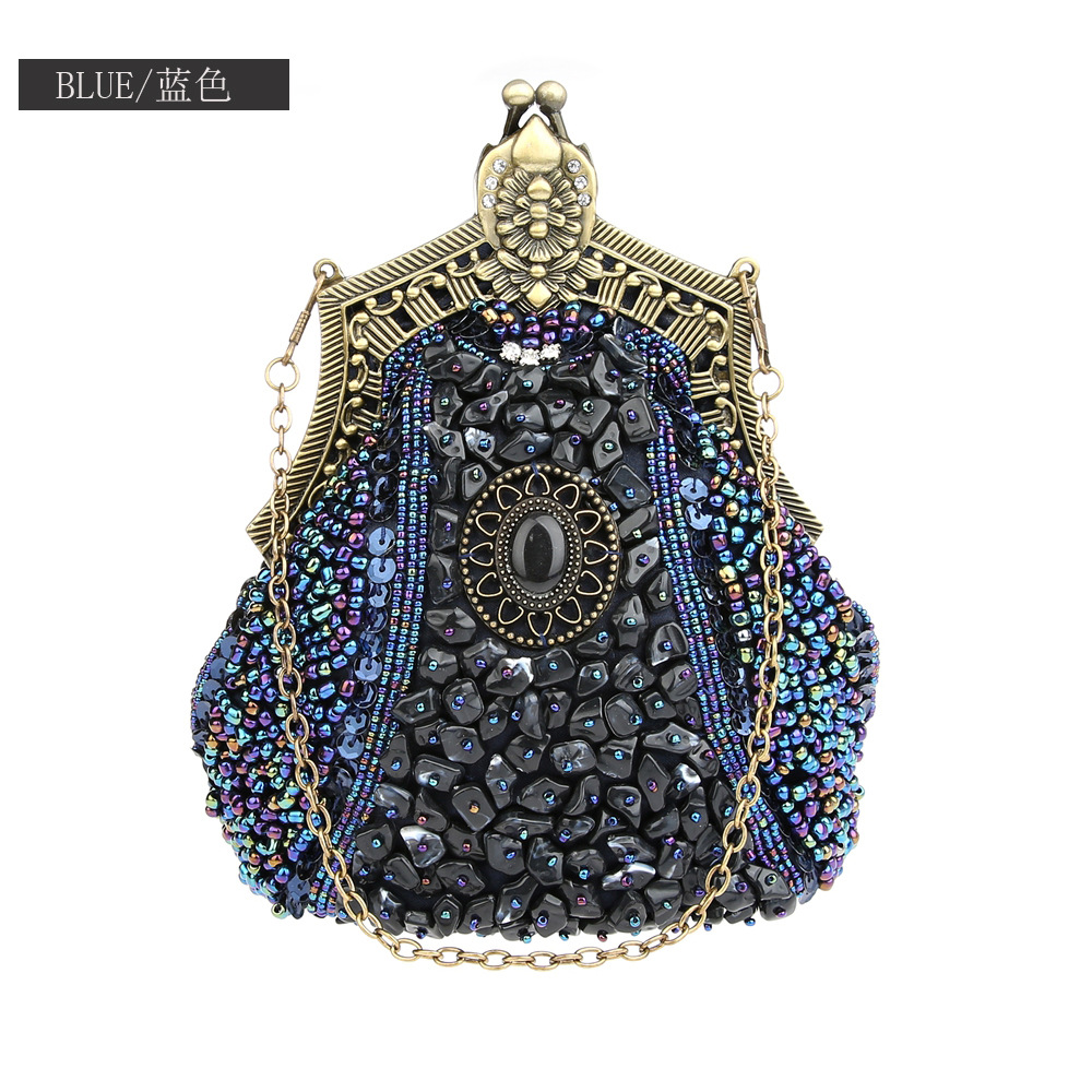 Retro Fashion Pearl Sequin Bea - Women Bags Offers recension och pris