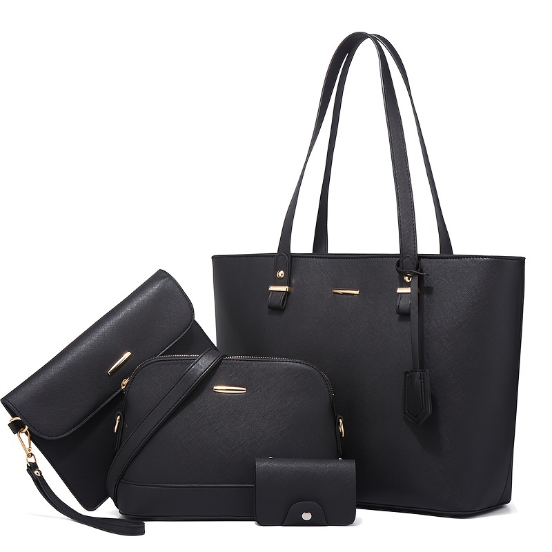 4pcs Fashion Women's Bag Sets  - Women'S Retro Bags recension och pris