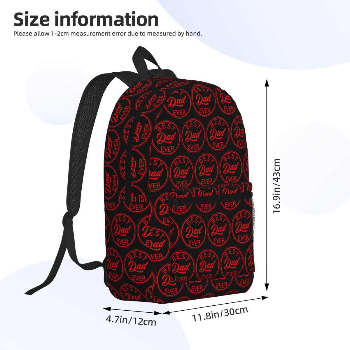 Best Dad Best Red Student Back - Women'S Best Bags For Travel recension och pris