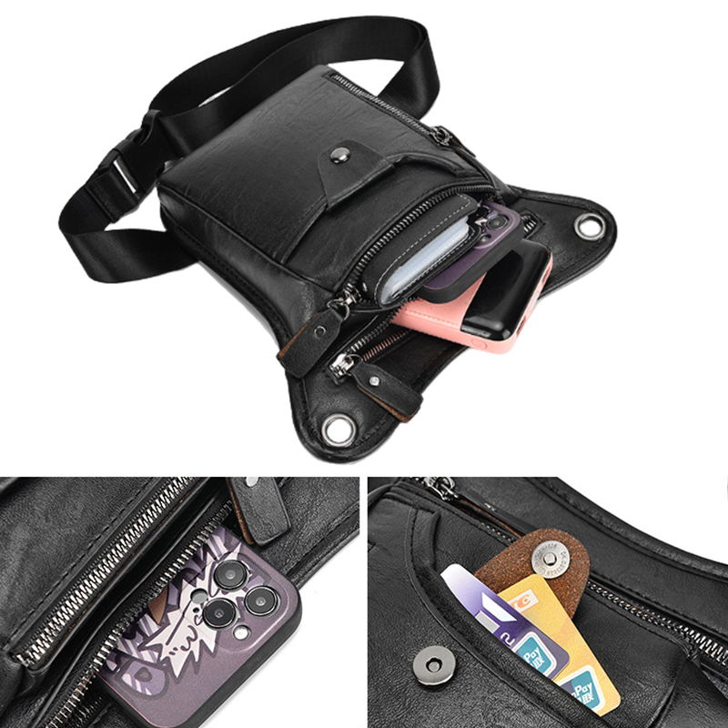 Vintage Pu Leather Waist Pack  - Women'S Retro Bags recension och pris