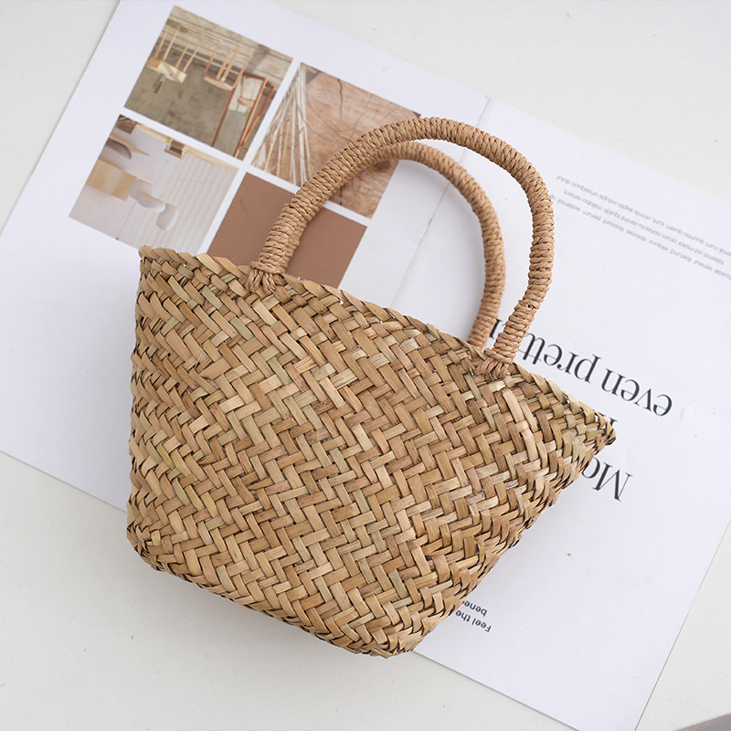 Handmade Wicker Rattan Bag Boh - Basket Bag Wicker recension och pris