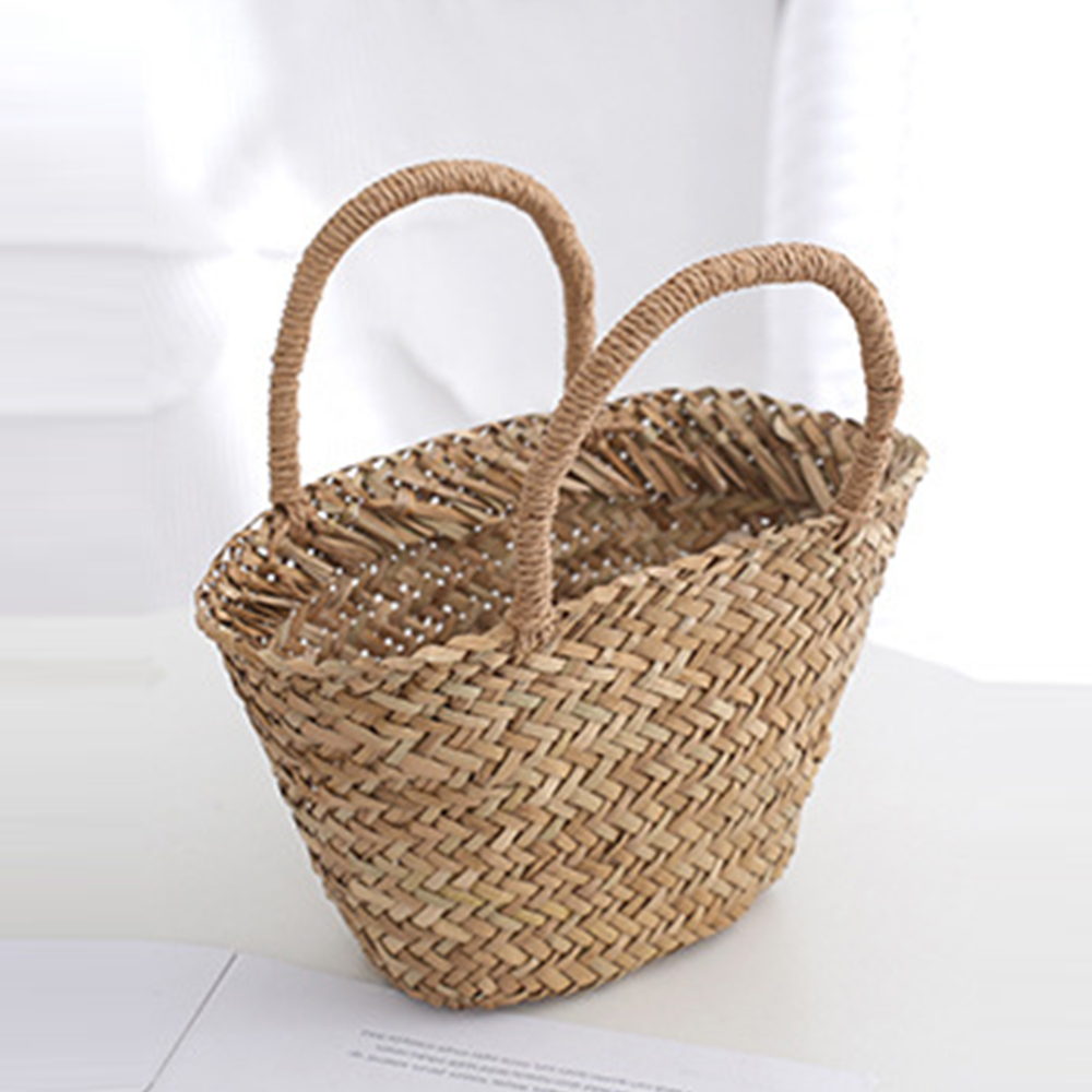 Handmade Wicker Rattan Bag Boh - Basket Bag Wicker recension och pris