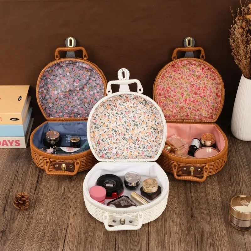 Handmade Wicker Suitcase Porta - Basket Bag Wicker recension och pris