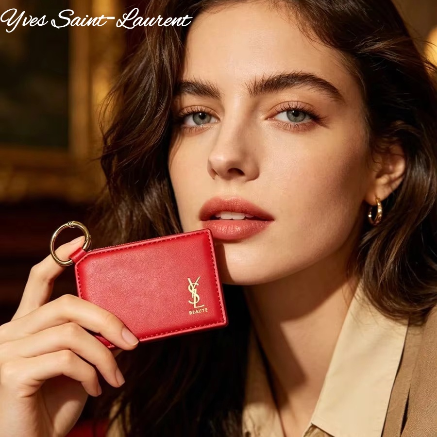 YSL  Red Leather Square Mini P - Women Bags Ysl recension och pris
