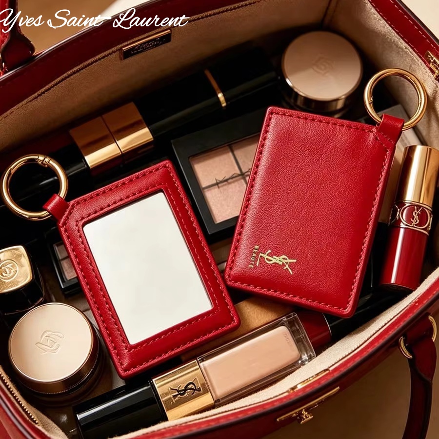 YSL  Red Leather Square Mini P - Women Bags Ysl recension och pris